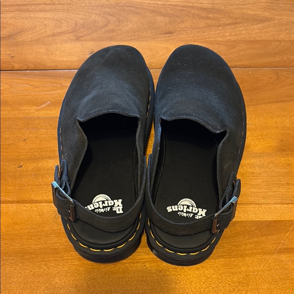 Dr. Martens Black Mules